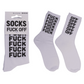 Tennis socks, Fuck Off, size 38-42