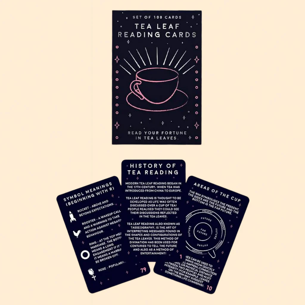 TEA LEAF READING CARDS