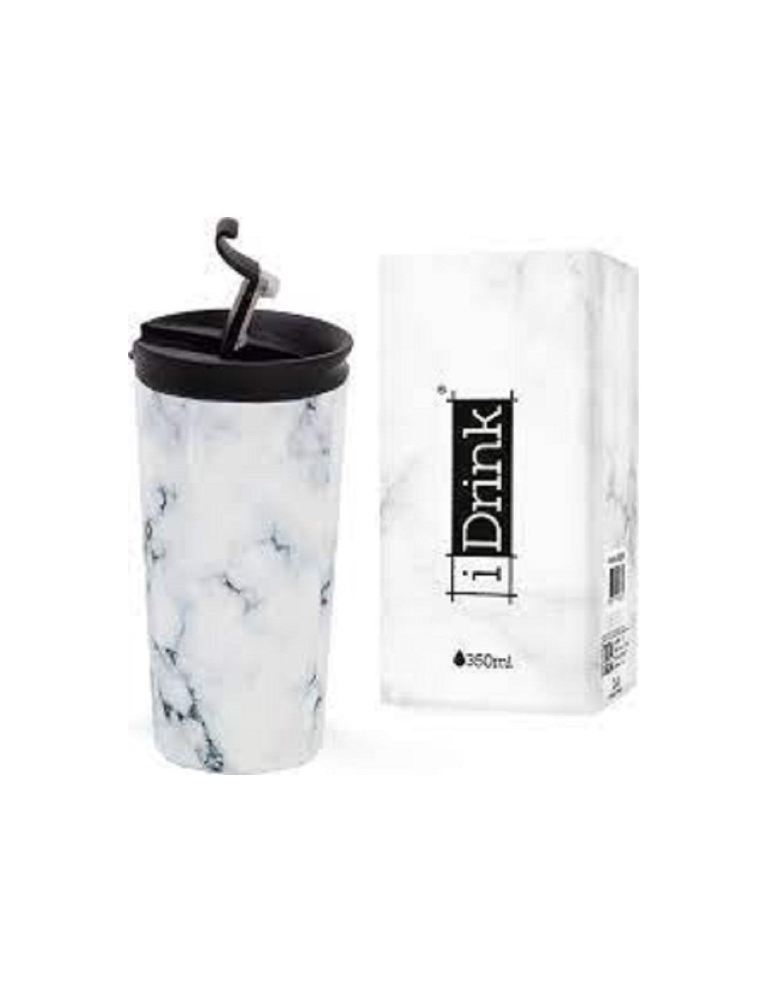 Travel Mug MARBLE WHITE350 ml