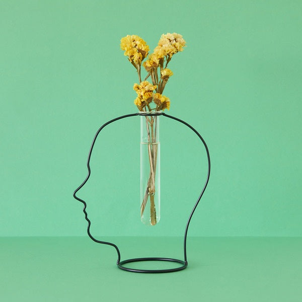 Vase Gentle Silhouette black