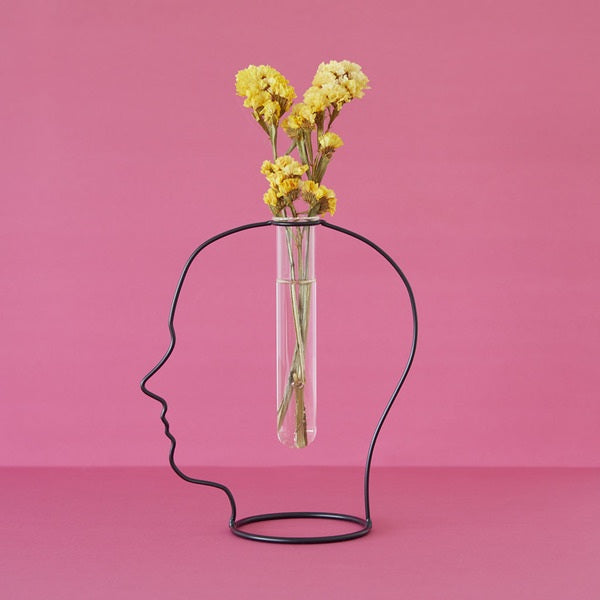 Vase Gentle Silhouette black