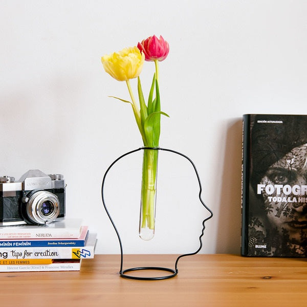 Vase Gentle Silhouette black