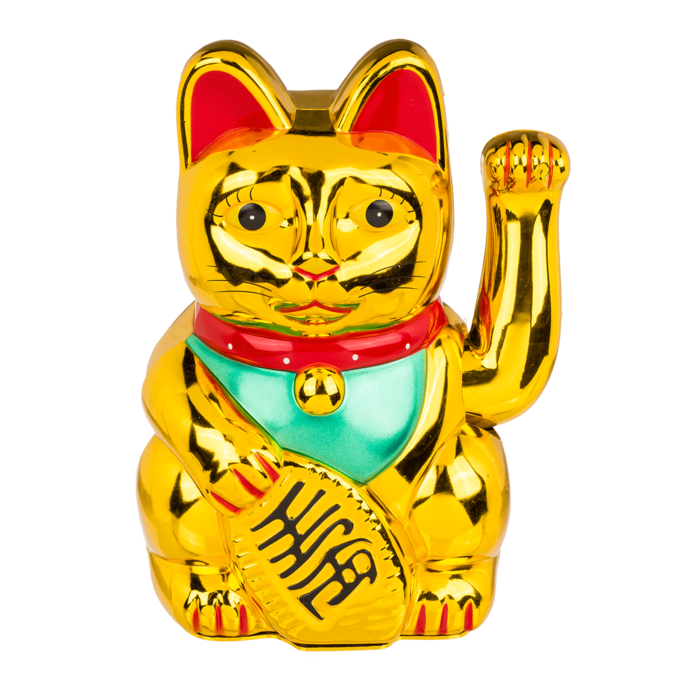 Mace fatsjellese "Lucky cat Gold"