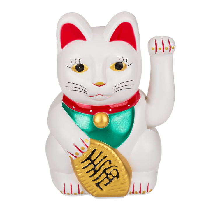 Mace fatsjellese "Lucky cat White"