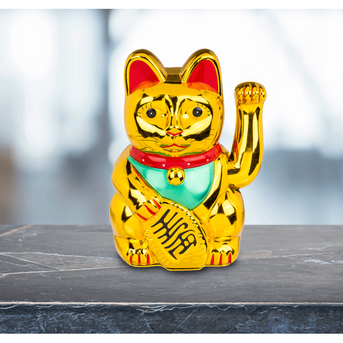 Mace fatsjellese "Lucky cat Gold"