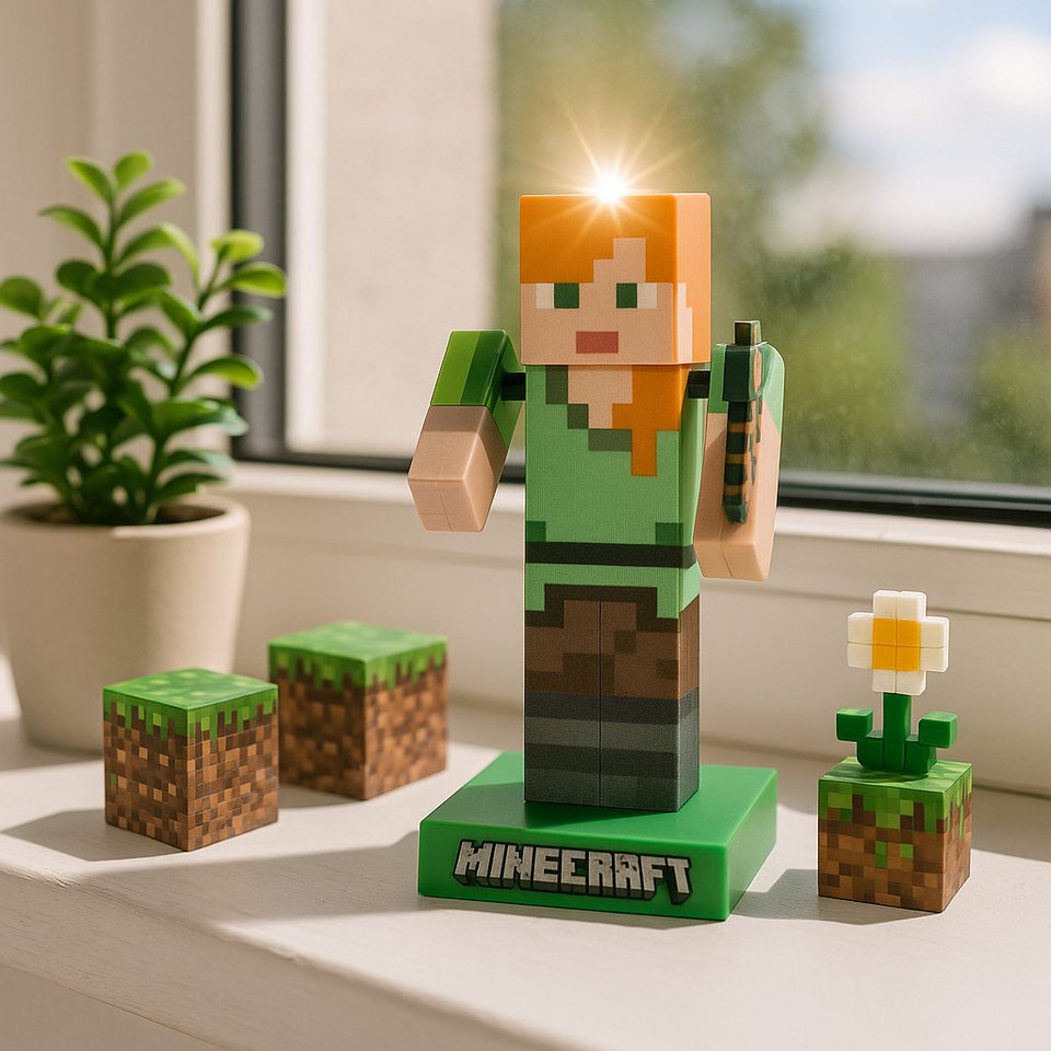 Solar Figurine, Minecraft - Alex