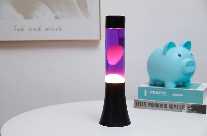 Lava lamp Lilac